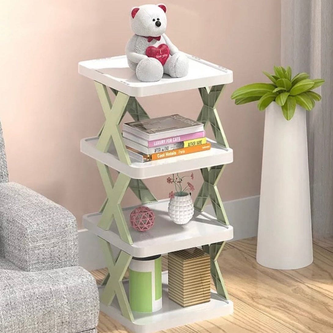 Simple Shoe Rack, Folding Shoe Cabinet, Entryway Gadget Luxury Shoe, Multi Layer Shoe Storage Rack, Household Storage Cabinet Economical Shoe Rack, X Shoe Rack