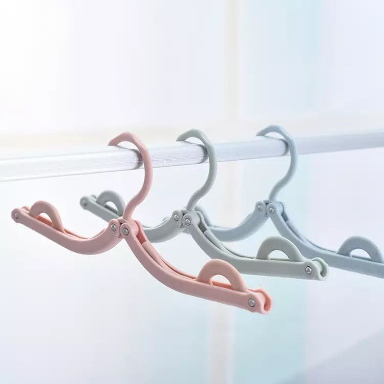 T Shaped Stacking Clothes Hanger, Folding Clothes Hanger, Multifunctional Clothes Hanger, Space Saving Plastic Clothes Holder
