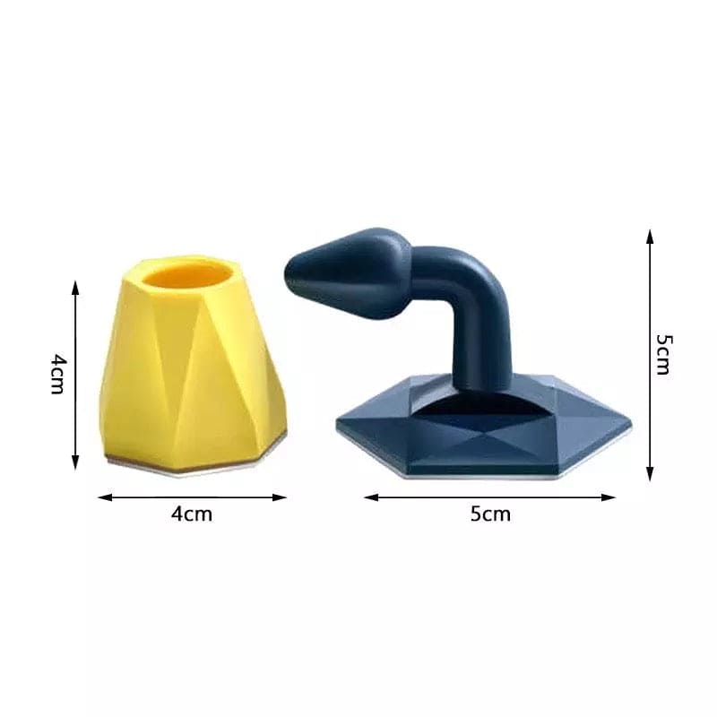 Door Knob, Cabinet Bumpers Handle Lock, Anti Collision Door Stopper, Plastic Door Hook, Suction Door Stopper, Anti-Bump Door Holder