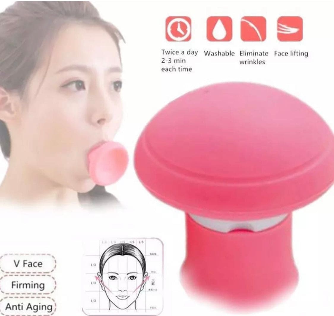 Face Slimming Tool, Lifter Face Lift Skin Firming Exerciser, Double Chin Muscle Training Silica, Gel Wrinkle Removal Tools