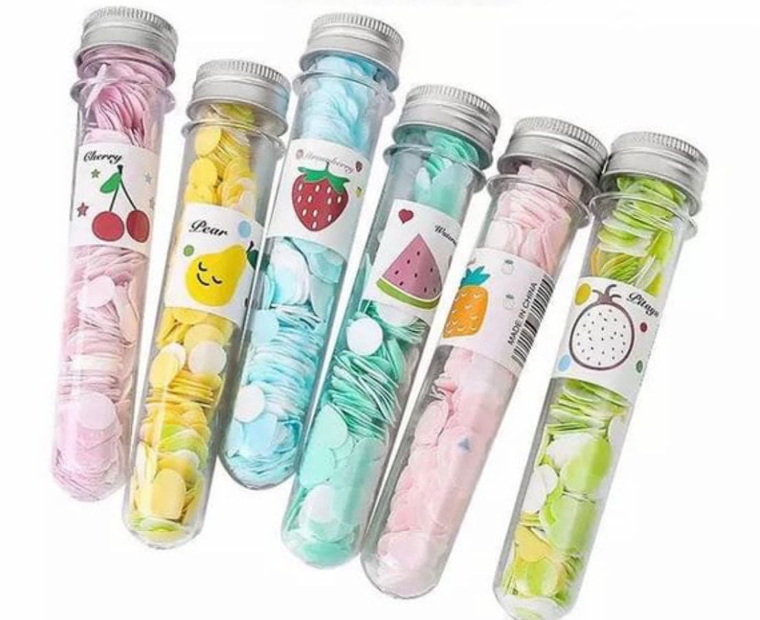 Fruit Paper Soap, Scented Tube Soap, Tube Paper Soap With Metal Cap, Hand Paper Soap