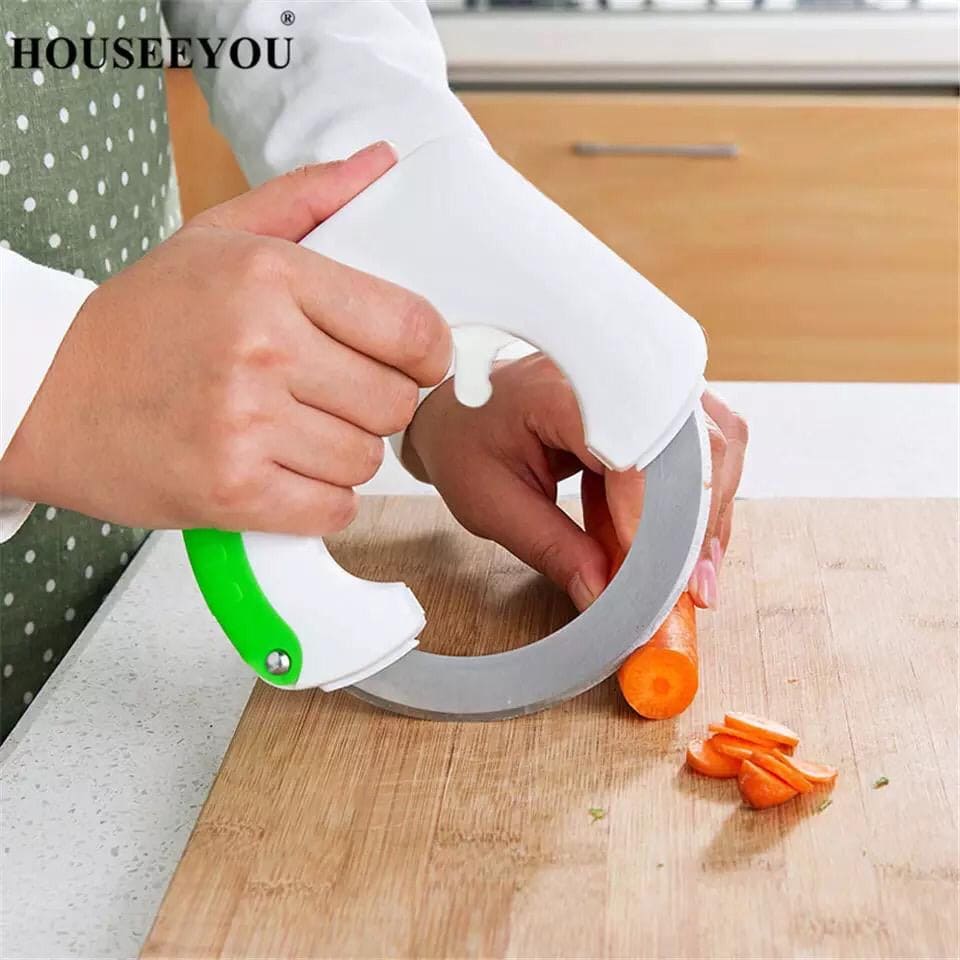 Circular Rolling Knife, Stainless Steel Cutter, Multifunctional Circular Knife