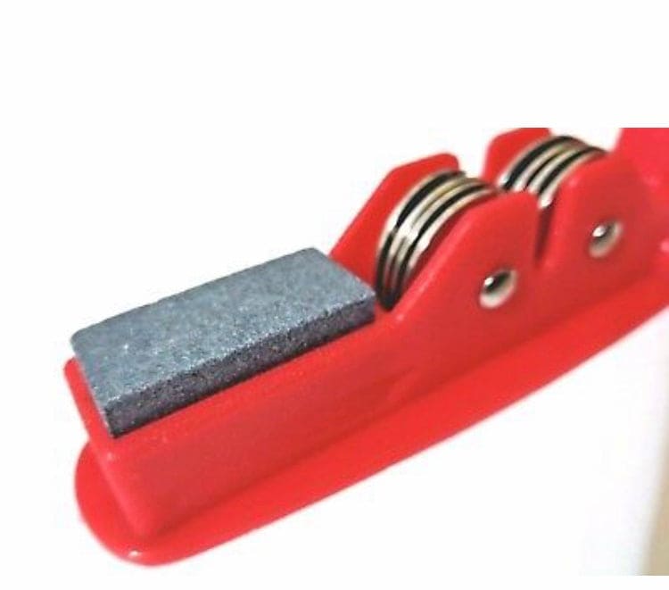 3 in 1 Handheld Stainless Steel Knife Sharpener, Knife Filer For Cutting, Knives Sharpener With Small Stone Built In, Manual Kitchen Knife Sharpening Tool For all Knives,