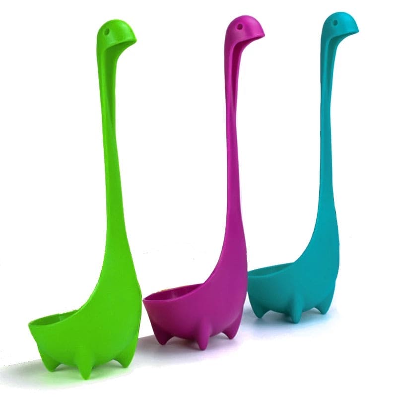 Cute Dinosaur Soup Ladle, Long Handled Soup Spoon, Creative Soup Spoon
