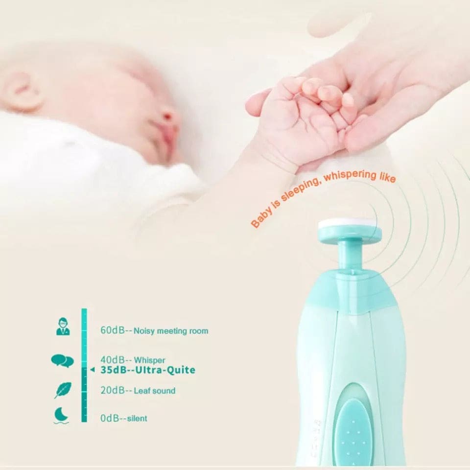 Portable Safe Nail Clipper Cutter, Baby Manicure Pedicure Clipper, Infant Baby Nail Filer, Fingernails Care Trim with LED Light for Infant Toddlers, Children Hub Baby Nail Clippers
