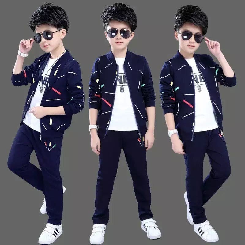 2 Pcs Spring Autumn Children Sport Suits Long Sleeve Boys, Clothing Boys Sports Sweatshirt, Kids Autumn Jacket + Pants