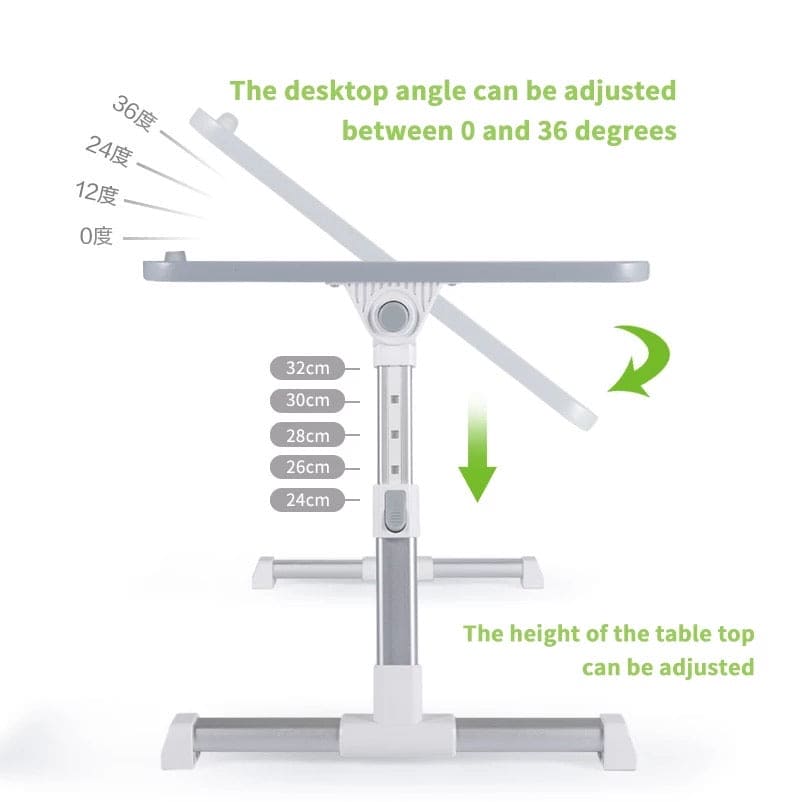 Foldable Laptop Desk, Portable Laptop Bed Table