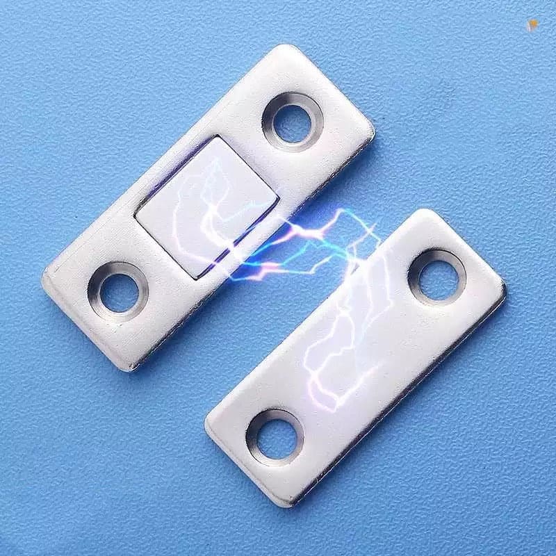 2 Pcs Set Strong Door Close Magnet, Door Catch Latch Door Magnet, Furniture Cupboard Close Screw Magnet