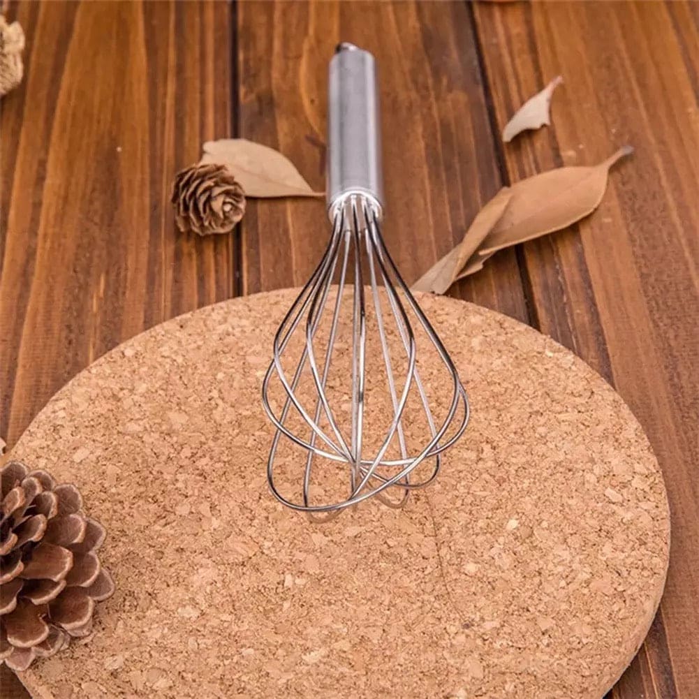 Stainless Steel Balloon Whisk Beater, Kitchen Baking Tools, Egg Beater Mixer Kitchen Tool, Household Kitchen Baking Mixing Tool, Handheld Whisk for Blending, Whisking, Beating, Stirring And Mixing