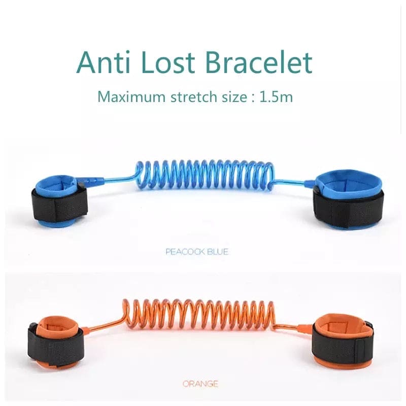 Baby Wrist Band, Baby Kids Safety Elastic Harness Strap, Anti Lost Wrist Link Traction Rope, Outdoor Walking Hand Belt, Anti-lost Wristband