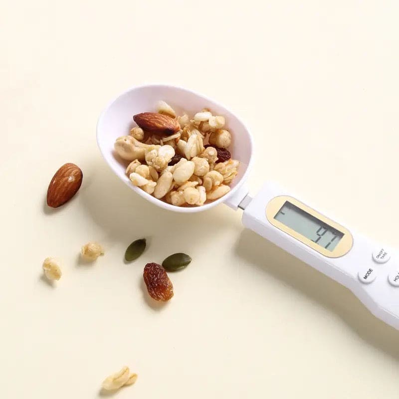 Electric Kitchen Scale Spoon, Digital Measuring Spoon, Volume Food Scale Gram Mini Kitchen Scales, Multifunction Handheld Electric Scale Spoon For Cooking, Portable Kitchen Scale, Measurable Display Food Scale