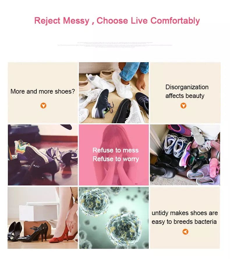 Oxford Layer Shoe Cabinet Shoe Rack, Home Dorm Storage Closet, Dustproof Shoes Rack, Non-Woven Fabric Shoe Stands Organizer, Multilayers DIY Assembled Space Saving Shoe Organizer, Fabric Shoe Shelf