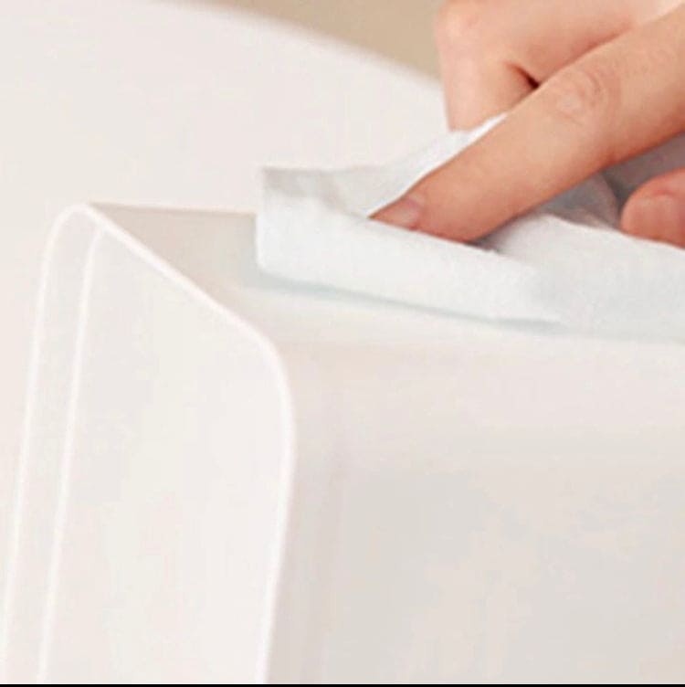 Wooden Cover Round Tissue Box, Bamboo Wood Drawer Napkin Box, Toilet Roll Holder, Living Room Toilet Roll Paper Box, Simple Stylish Home Tissue Paper Dispenser, Drawing Tissue Organizer