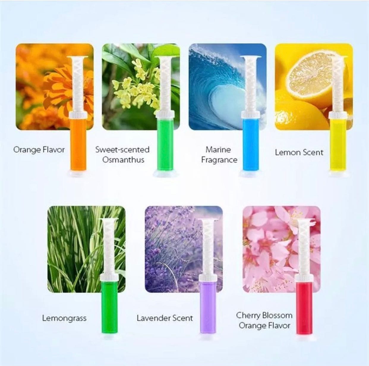 Frangrance Toilet Cleaner, Gel Deodorant Air Freshner, Aromatic Flower Needle Detergent Flower Toilet Bathroom Deodorant Cleaning