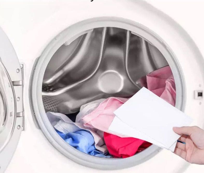 30 Pcs Washing Fragrance Sheet, Multifunctional Detergent Laundry Paper, Laundry Tablets Concentrated Washing Powder, Laundry Soap for Washing Machines, Babies' Laundry Fabric Softener and Wrinkle Releaser Sheets