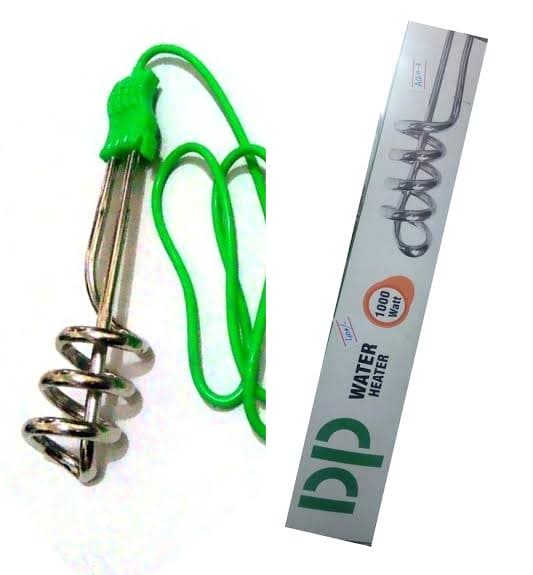 Electric Water Heating Rod, Metal Electric 1500W Immersion Heater, Water Heater for Bathroom Sauna Accessories Steam Generator, Portable Warm Water Elementary Rod, Bucket Heater
