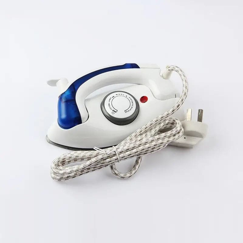 Travel Foldable Steam Iron, Electric Steam Iron For Clothes, Handheld Flat Iron For Home, Travel Use Baseplate Steam Iron, Mini Portable Handheld Garment Iron, Traveling Clothes Steamer With 3 Gears Baseplate, Portable Compact Iron