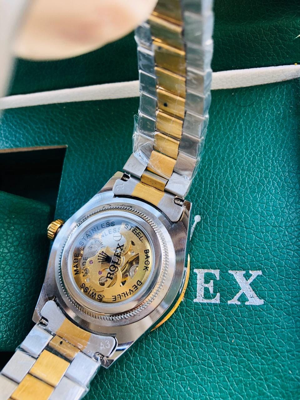 Automatic Luxury Men's Watch, Round Dial Classic Analog Watch, Stainless Steel Wrist Watch for Men, High Quality Male Wrist Watch