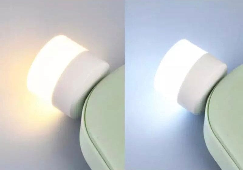 Set Of 5 5V USB Bulb, Mini LED Bulb, Night Light USB Bulb