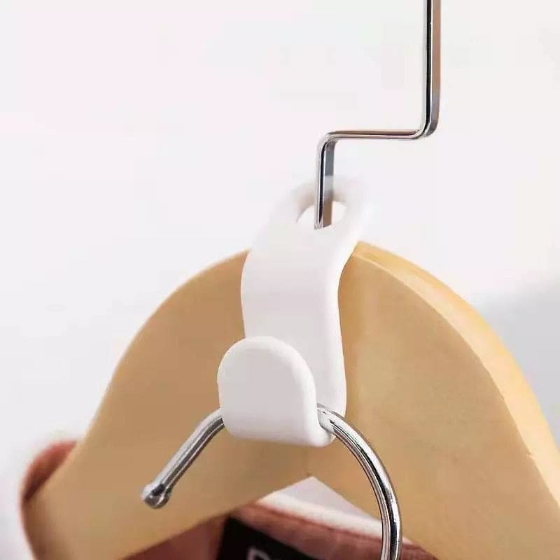 Hanger Extension Hook, Wardrobe Hanger, Extension Hook, Clothes Rack Holder, Space Saving Cascading Extender Clip