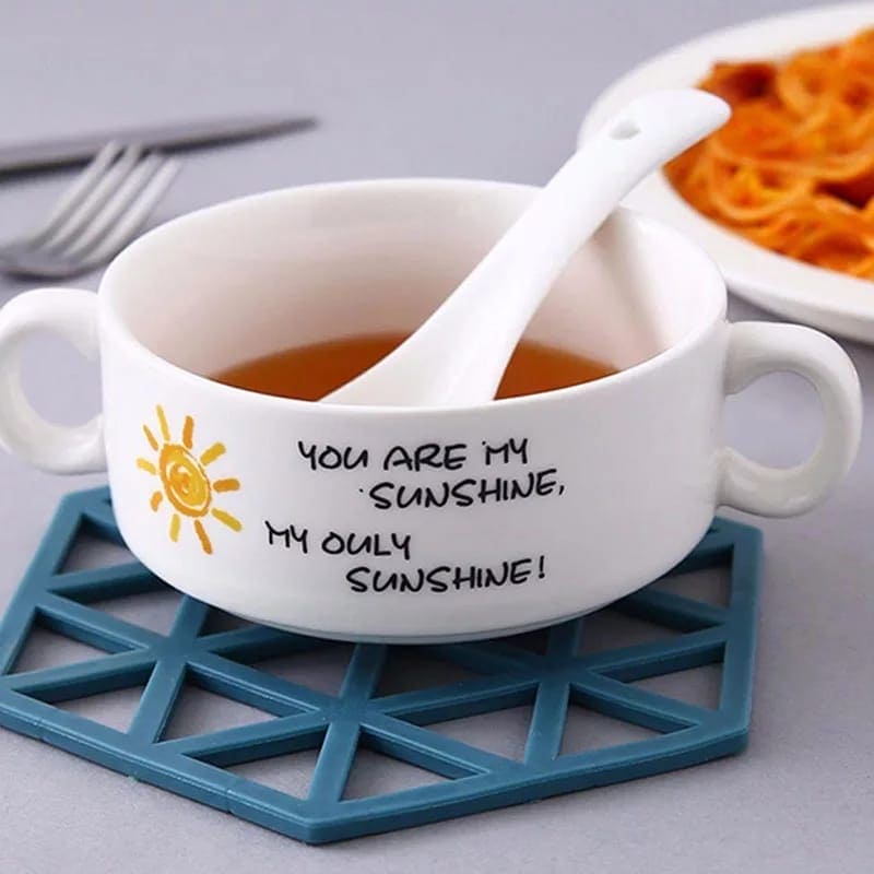 Hollow Mug Coaster, Coffee Tea Cup Coasters, Pot Pan Holder, Heat Insulation Mat, Kitchen Placement Bowl Plate Pad