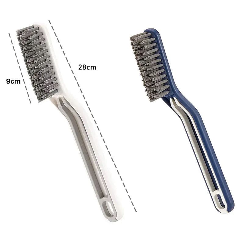 Multifunctional Bathroom Tile Brush, Floor Gab Cleaning Brush, 2-in-1 Multipurpose Brush, Convenient Corner Cleaning Tools, Kitchen Bathroom Cleaning Brush