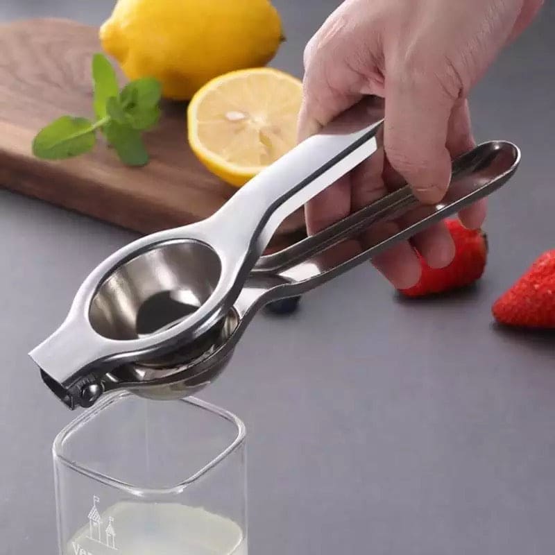 Stainless Steel Citrus Lemon Squeezer, Hand Manual Juicer Kitchen Tools, Mini Small Juicer, Citrus Press Manual Presser, Multifunctional Kitchen Fruit Tools