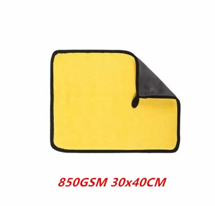 Set Of 3 Microfiber Car Cleaning Cloth, Car Care Cleaning Cloth Wash Towels, Microfiber Towel for Car Cleaning Wash, Car Drying Cloth, Automobile Cleaning Towel, Durable Microfiber Car Cleaning Accessory