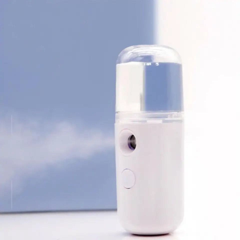 Face Humidifier Steamer, Mini USB Sprayer, Body Facial Spray, Portable Hydrating Beauty Sprayer, Handheld Face Air Humidifier, Rechargeable Nano Water Spray Bottle, Mini Steam Bullet Bottle, Disinfectant Atomization Tool, Nano Mist Sprayer Bottle