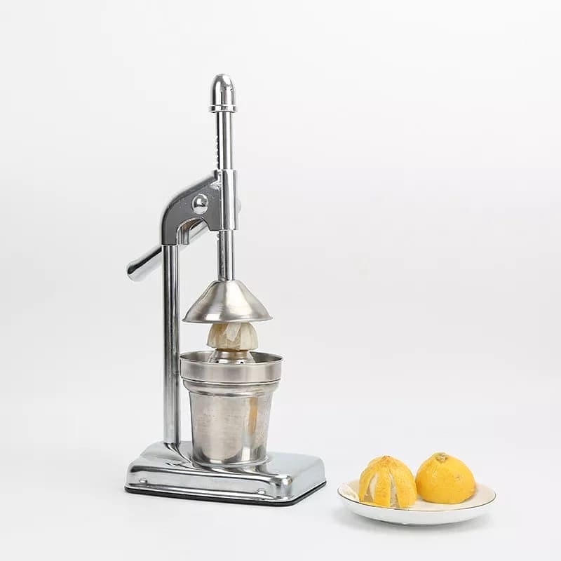 Manual Citrus Juicer, Squeezer for Fresh Fruit Juice, Hand Citrus Fruit Juice Machine, Stainless Steel Fruit Juice Squeezer