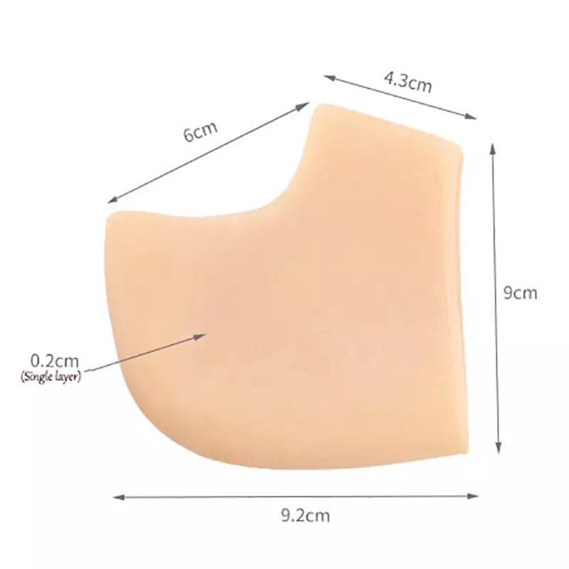 Anti Crack Heel Cover, Heel Protectors for Men & Women, Silicone Gel Cover for Cracked Feets