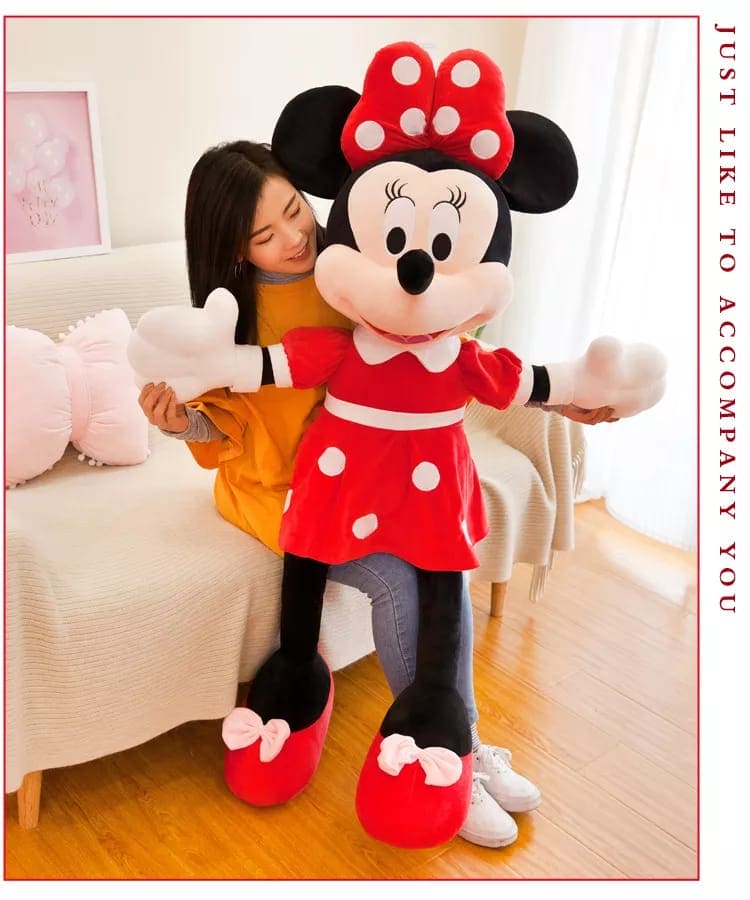Disney Mickey Mouse Animal Stuffed Plush Toys, Cartoon Princess Cotton Doll, Giant Plush Mickey Mouse Stuffed Animal For Kids