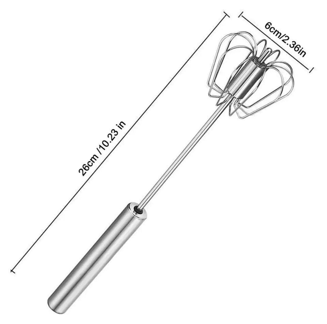 Spring Egg Beater, Manual Hand Pressure, Semi Automatic Egg Beater, Semi Automatic Spun Whisk, Self Turning Egg Stirrer, Manual Hand Mixer