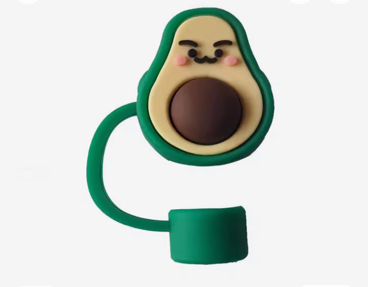 Set Of 3 Silicone Straw Topper, Dust Proof Tumbler Straw Cover, Reusable Straw Tips, Straw Cup Accessories