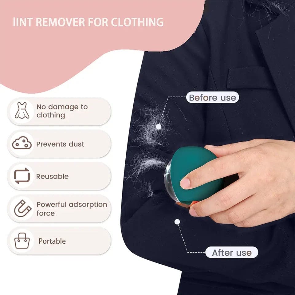 Ball Lint Remover, Hair Removal Ball, Washable Sticky Roller, Clothes Dust Pet Fur Clean Tool, Manual Fluff Remover Clothes Lint Catcher Ball, Reusable Gel Lint Roller, Washable Sticky Roller Ball, Mucilaginous Ball, Round Pet Hair Removal Ball