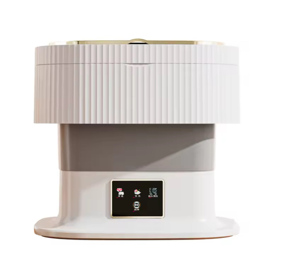 11L Collapsible Portable Washing Machine, Bucket Type Laundry Clothes Washer, Portable Turbo Washer For Travel, Lightweight Collapsible Bucket Washing Machine