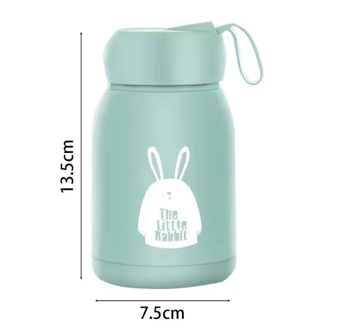 Cute Cartoon Design Water Bottle, Kids Drinking Thermos, Portable School Water Mug