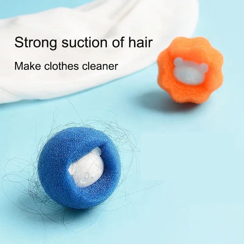 Set Of 5 Magic Laundry Ball, Clothes Hair Cleaning Ball, Cat Dog Hair Catcher Laundry Ball, Reusable Washing Machine Filter Wool Ball, Pet Fur Lint Catcher Laundry Ball,  Clothes Underwear Wash Ball, Anti Winding Sticky Pet Hair Lint Washing Balls