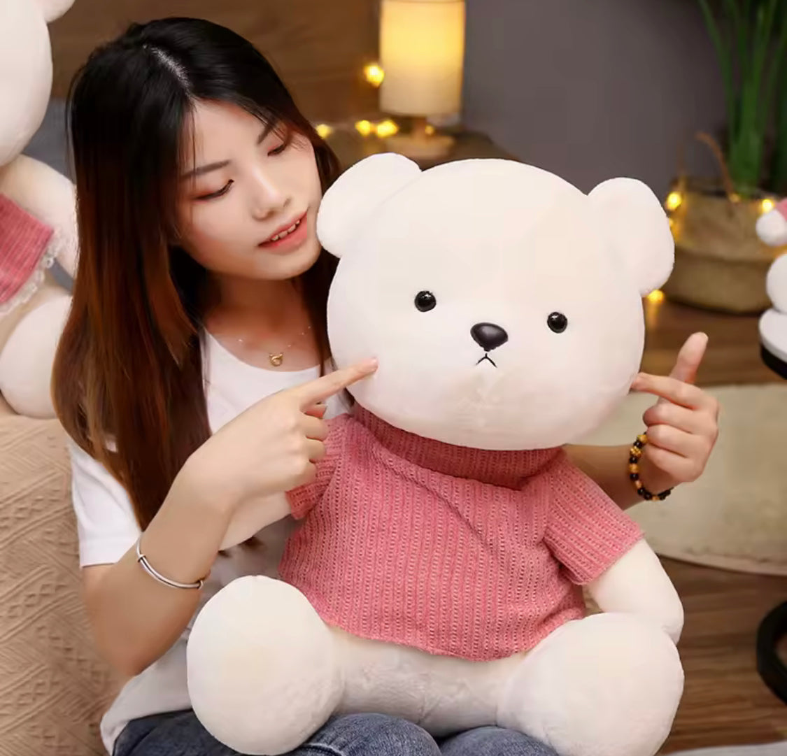 50cm Cute Stuffed Kids Teddy Bear Doll, Adorable Soft Touched Cartoon Doll, Soft Kids Plush Toy