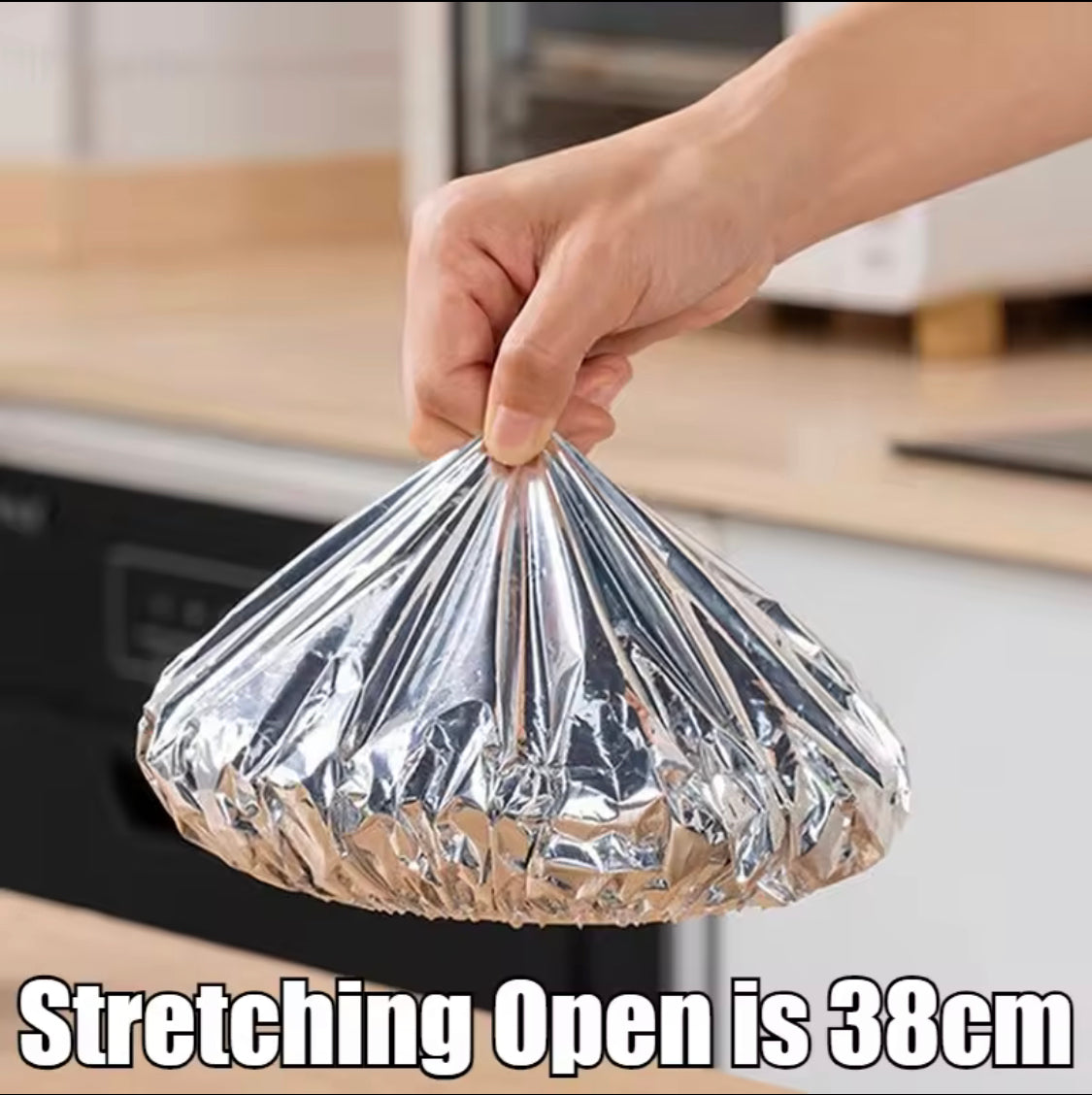10PCS Reusable Aluminium Foil Covers, Aluminum Foil Insulation Covers, Insulation Aluminium Foil For Food Storage Cover