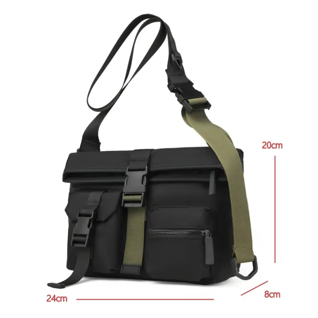 Outdoor Travel Shoulder Bag For Men, Crossbody Bag, Camping Bag, Gym Messenger Bag, Multifunctional Shoulder Bag