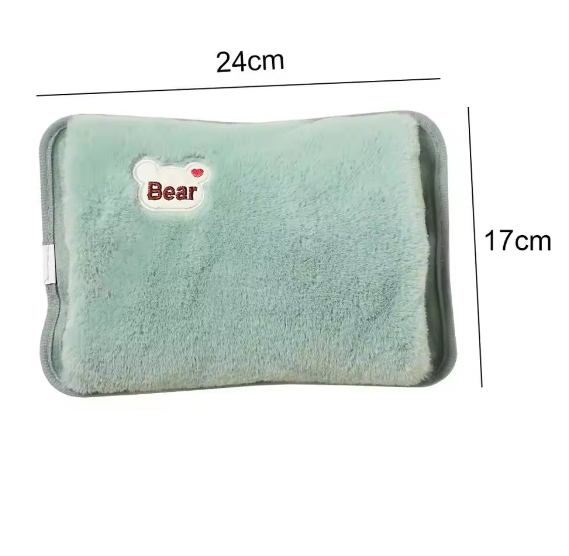 Reusable Plush Hot Water Bottle, Rechargeable Electric Hot Water Bag, Portable Hot Stove Hand Water Bag