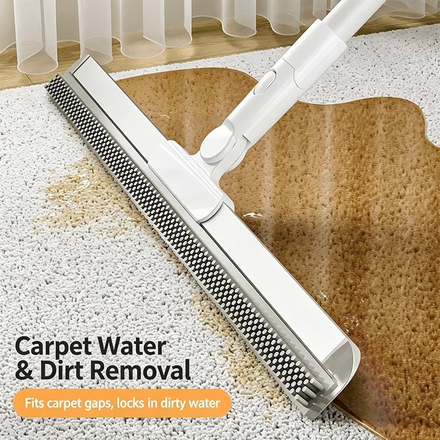 Magic Broom Bathroom Silicone Wiper, Window Washing Glass Scrapper, Household Cleaning Tools
