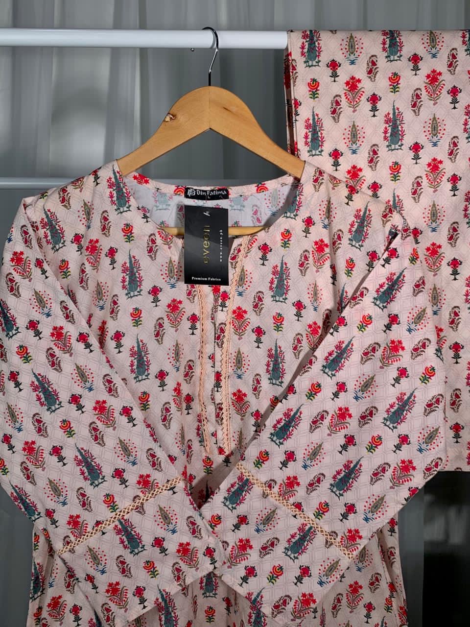 B14-Printed 2pc Stitched