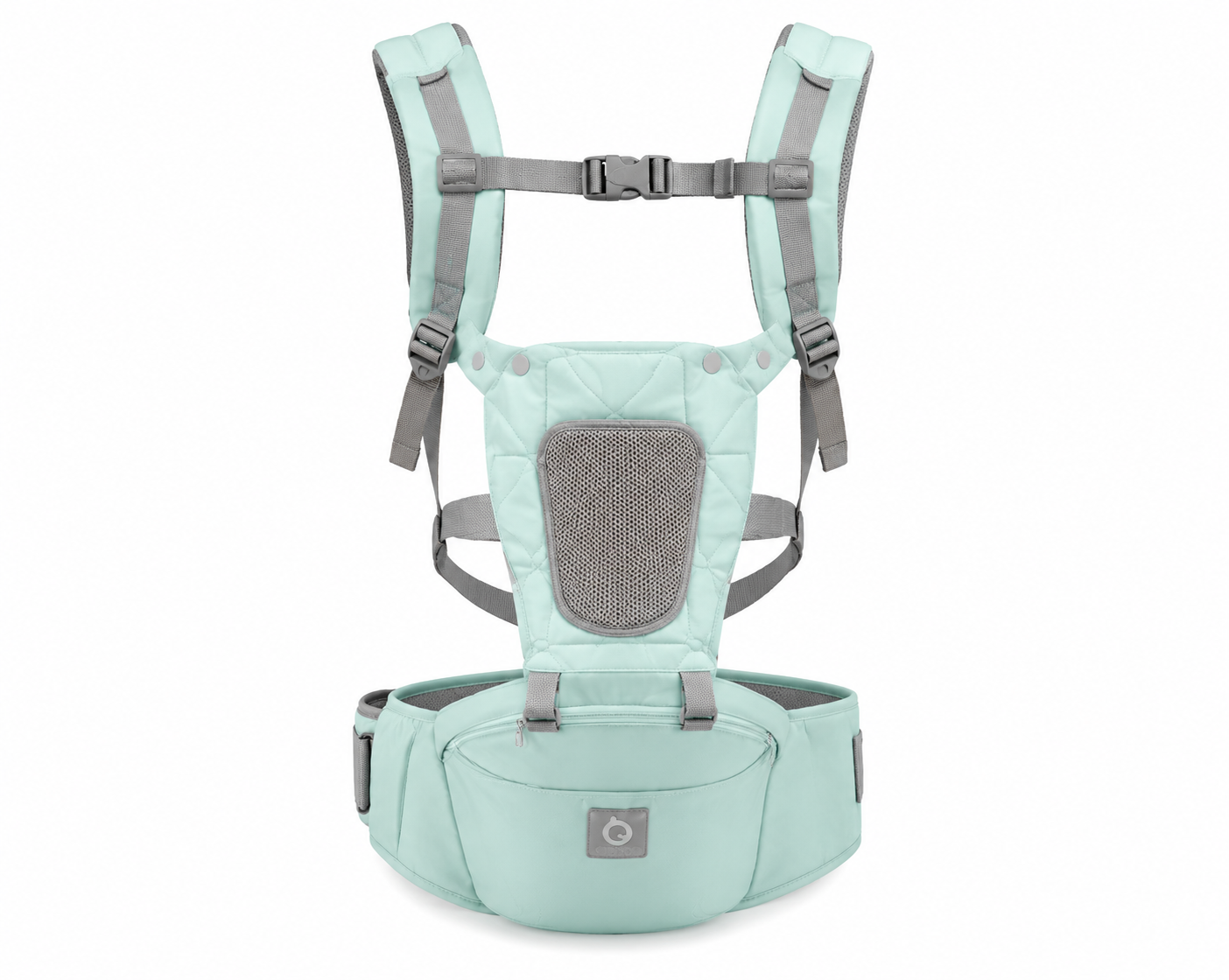 4 In 1 Baby Carrier with Hip Seat, Ergonomic Baby Hip Seat Carrier with Waist Support, Lightweight Baby Hip Seat Carrier with Padded Shoulder Straps