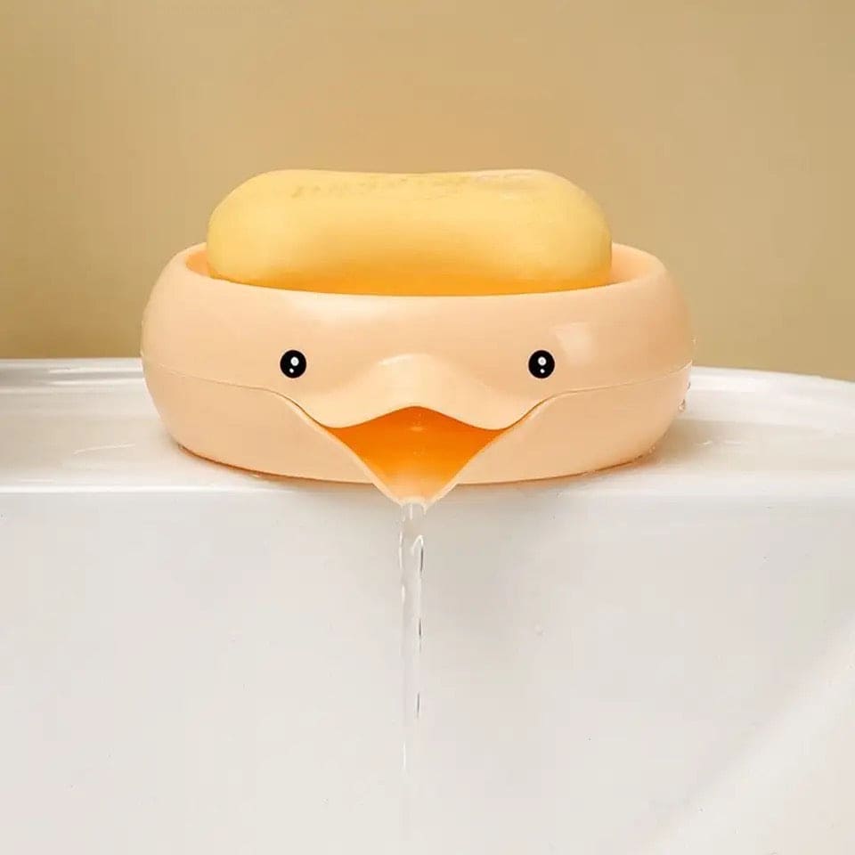 Duck Beak Soap Dish, Drainable Container Drain Dish Tray, Novelty Soap Dish, Soap Saver For Bathroom, Kitchen, Portable Countertop Soap Organizer