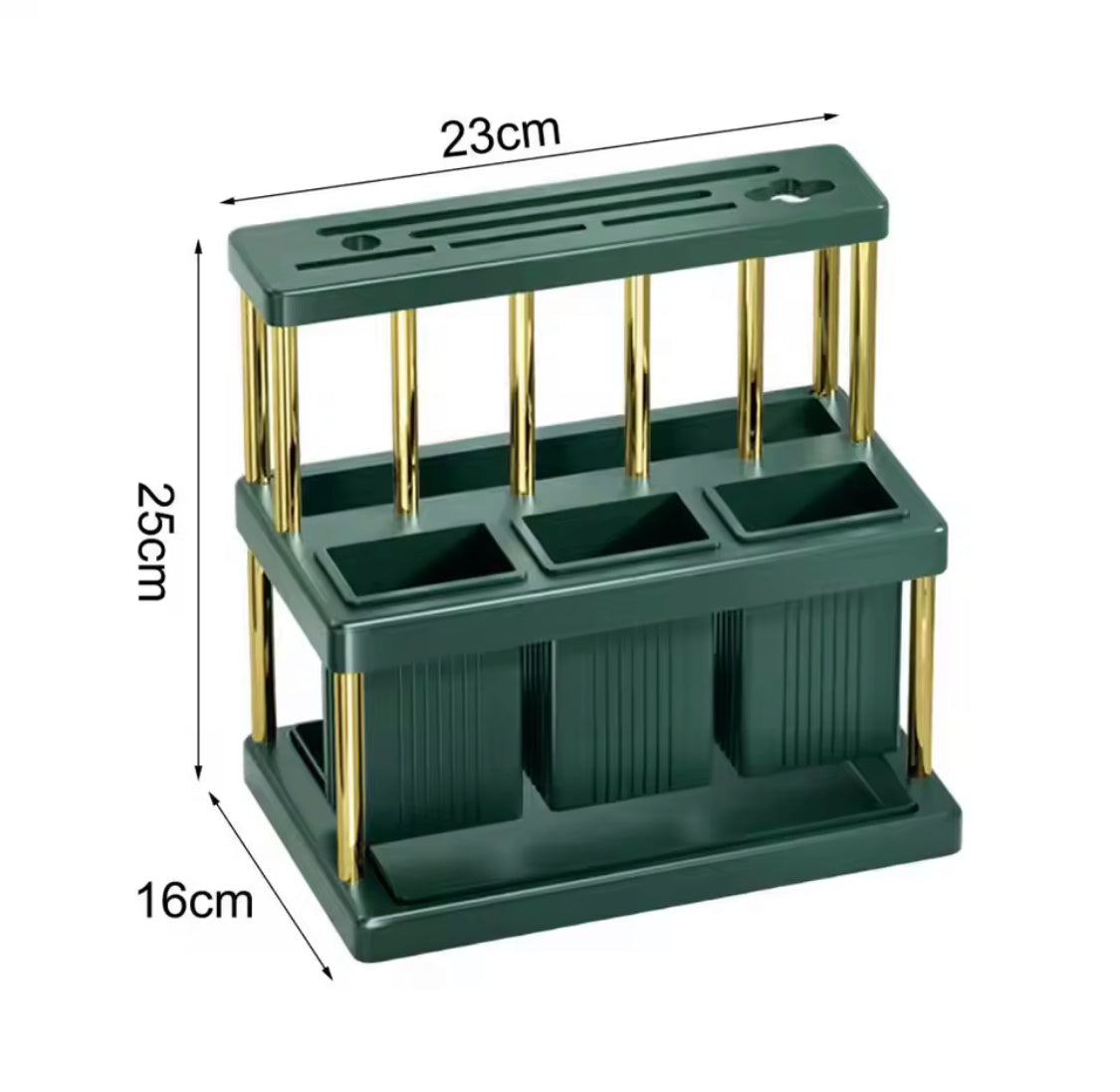 Multifunctional Cutlery Drying Rack, Kitchen Utensil Holder With Removable Water Drain Tray, Spoon Fork Chopsticks Storage Rack