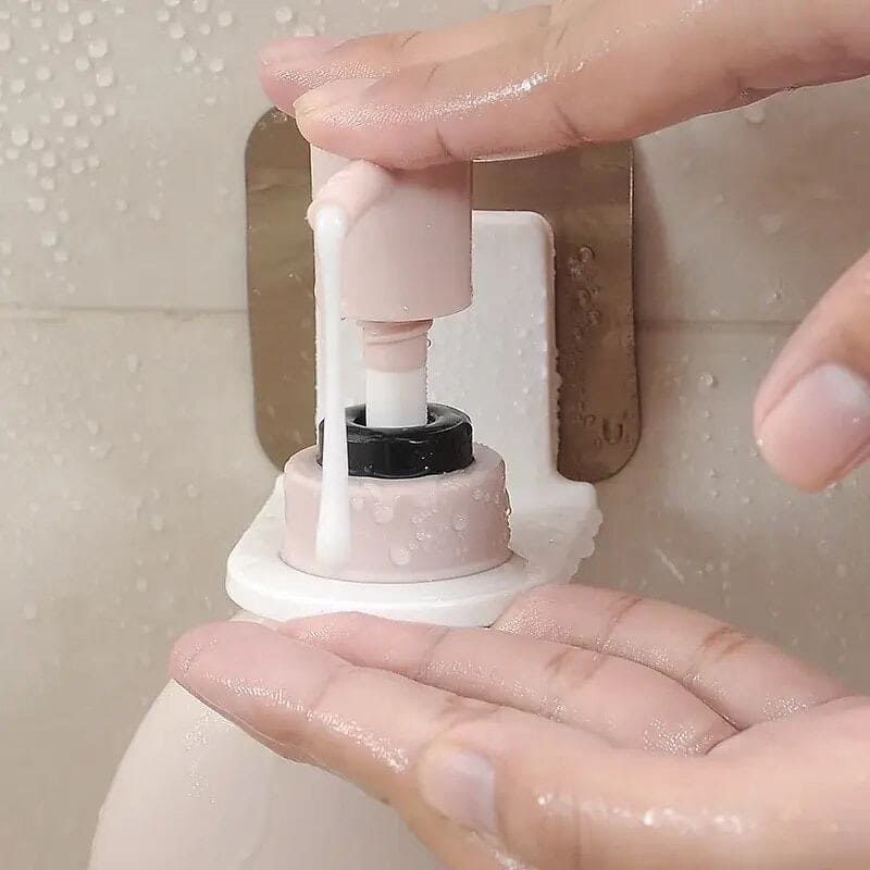 Set of Shampoo Hook, Multi Use Storage Hook, Self Adhesive Home Storage Hook, Multifunction Bottle Hanger, Wall Mounted Rack Hook, Bathroom Shower Gel Hook, Kitchen Liquid Soap Holder Rack