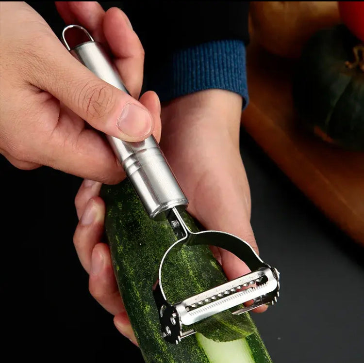 Versatile Stainless Steel Peeler, Kitchen Vegetable Tool Set