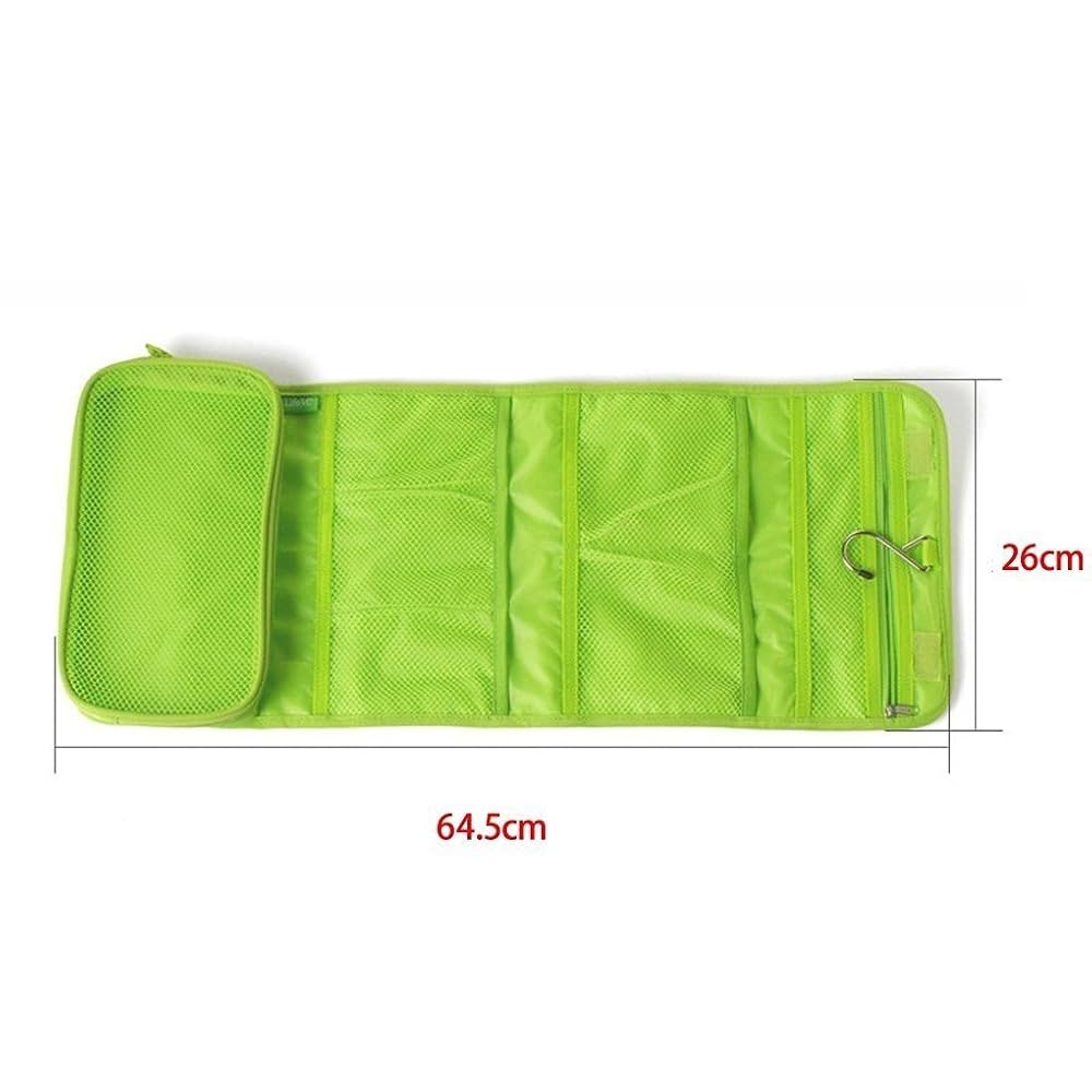 Makeup Hanging Organizer Pouch, Travelling Makeup Bag, Women Toiletries Organizer, Hanging Bathroom Wash Bag